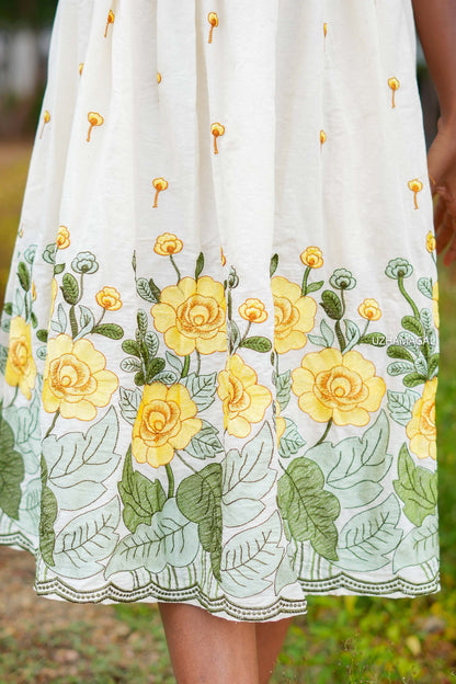 Classic White Charm dress