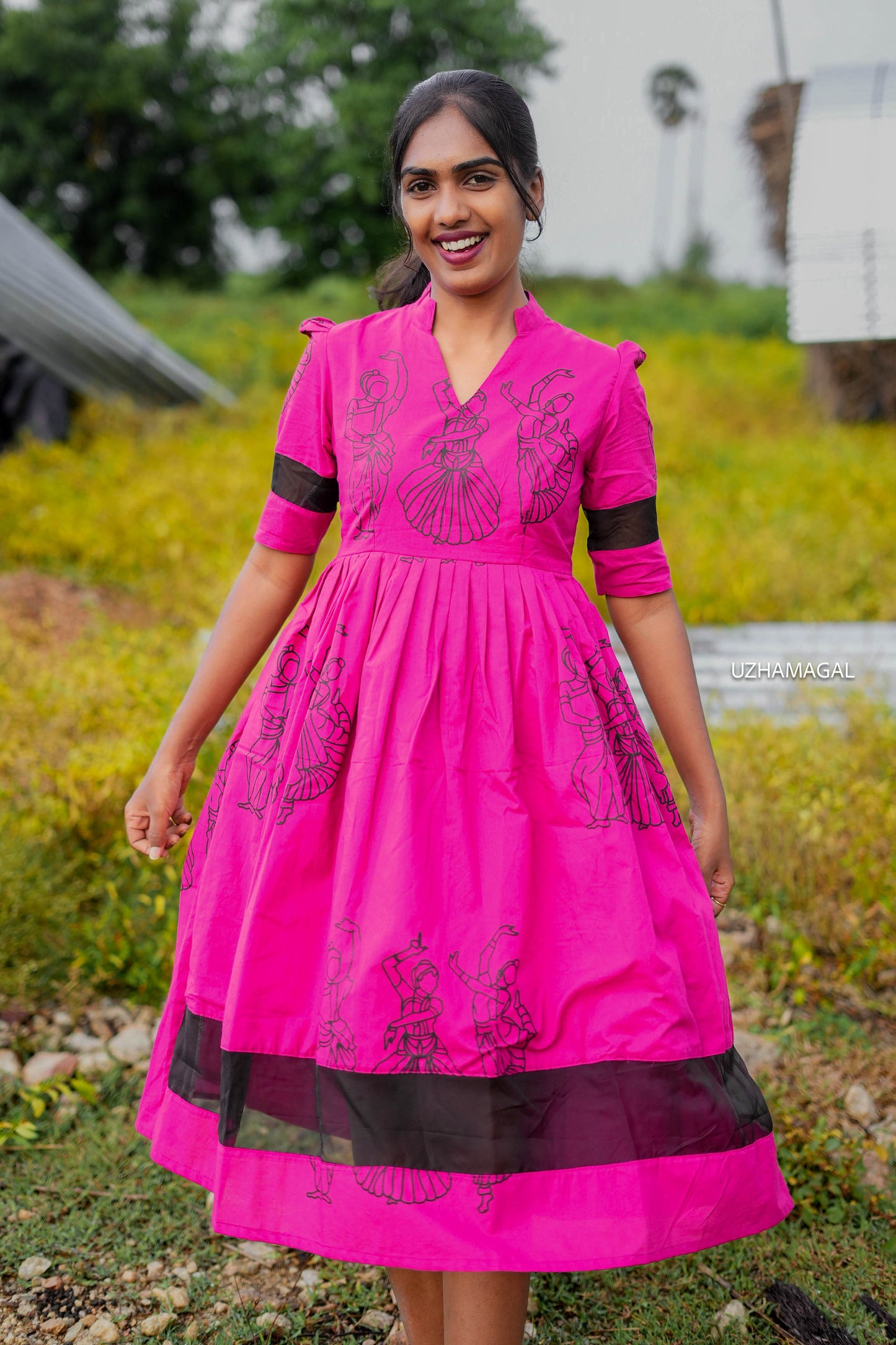 Classic Pinky Charm dress